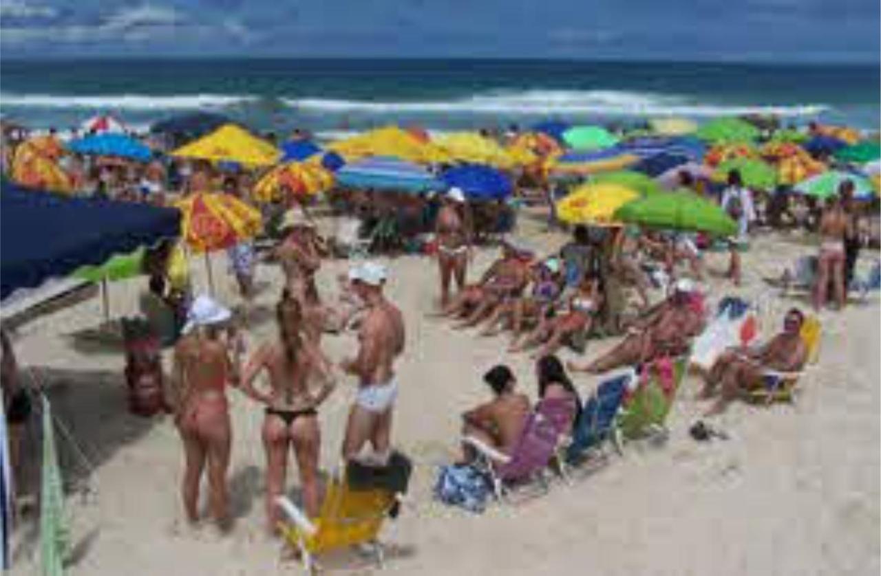 Quadra Praia 70 M Do Mar Santos Kültér fotó